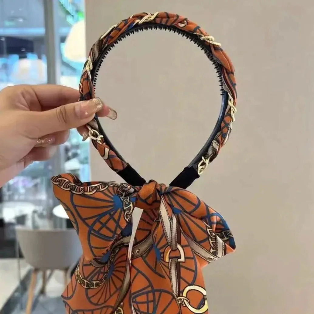 Vintage Chain Streamer Headband