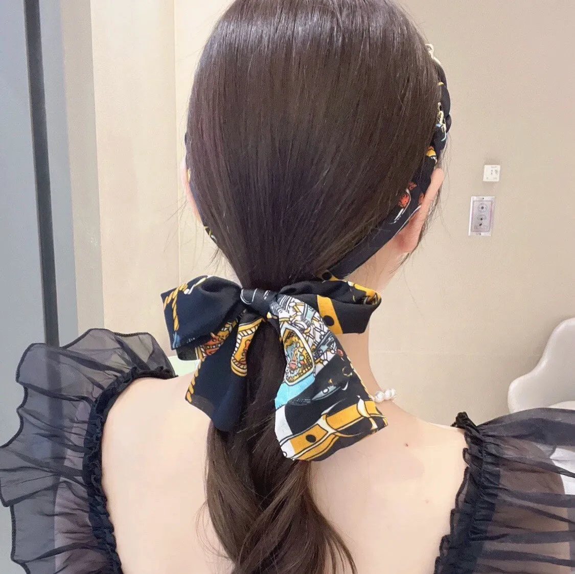 Vintage Chain Streamer Headband