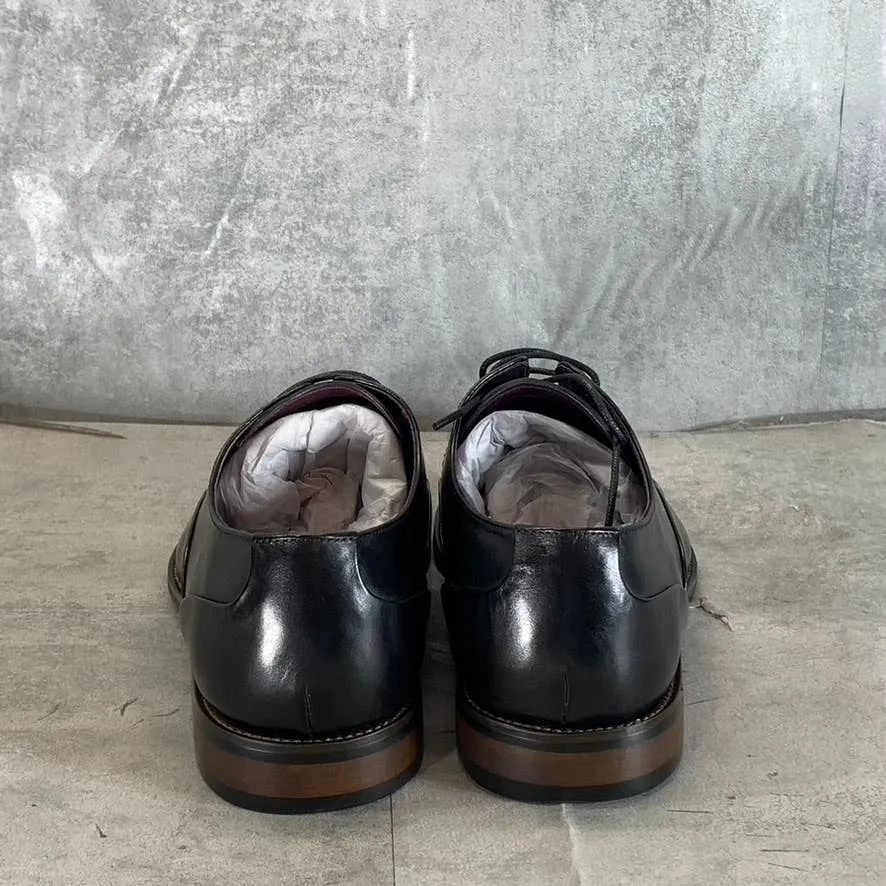 VINTAGE FOUNDRY CO. Men's Black Leather Taylor Lace-Up Oxford Shoes SZ 11