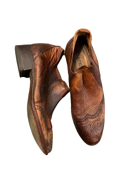 Vintage paul green muchen tan chelsea boot