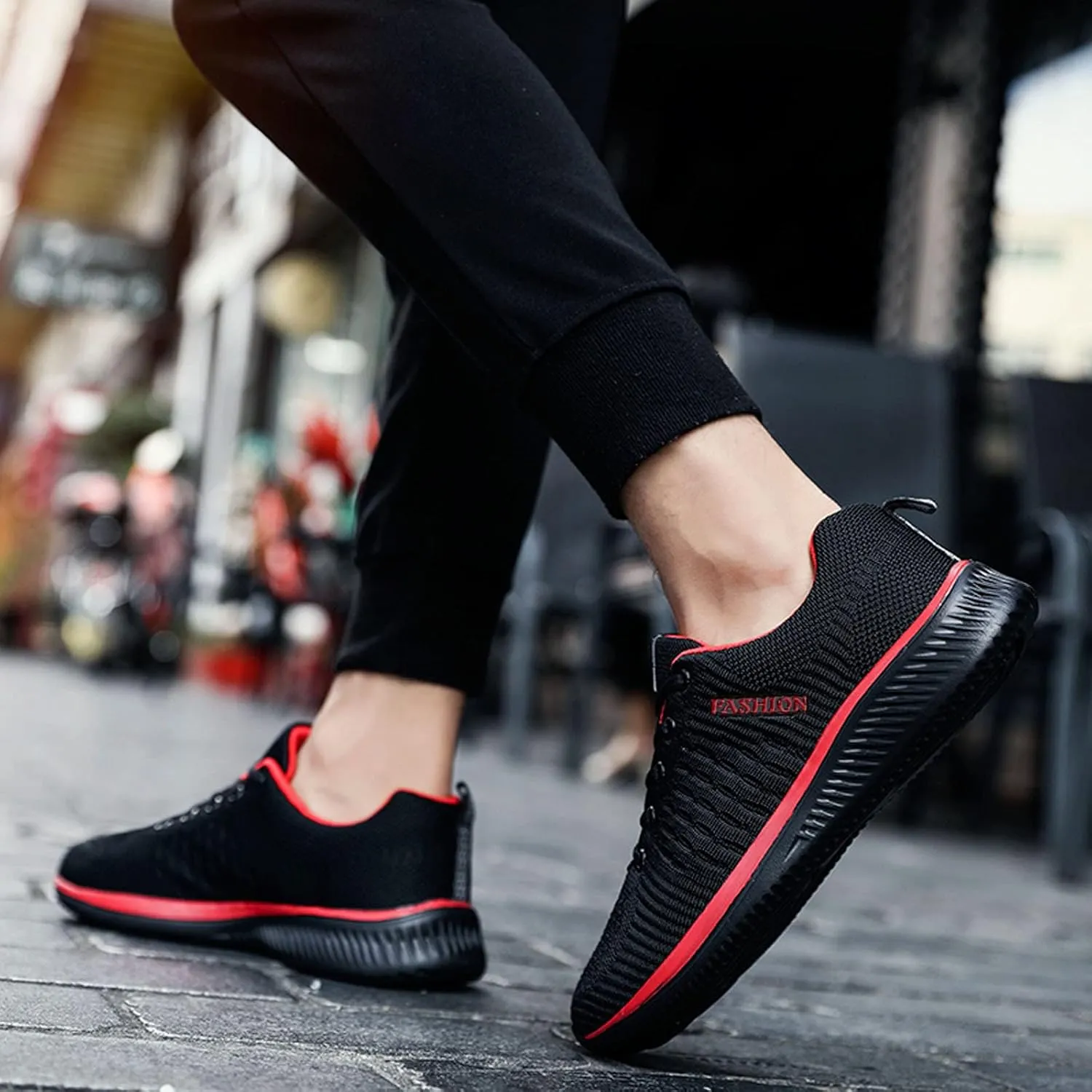 Women Mesh Sneakers Lac𝐞 Up Slip on Running Shoes Non Slip Breathable Walking Shoes Orthopedic Comfortable Sneakers with Arch Support