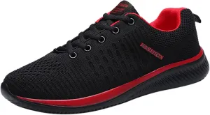 Women Mesh Sneakers Lac𝐞 Up Slip on Running Shoes Non Slip Breathable Walking Shoes Orthopedic Comfortable Sneakers with Arch Support