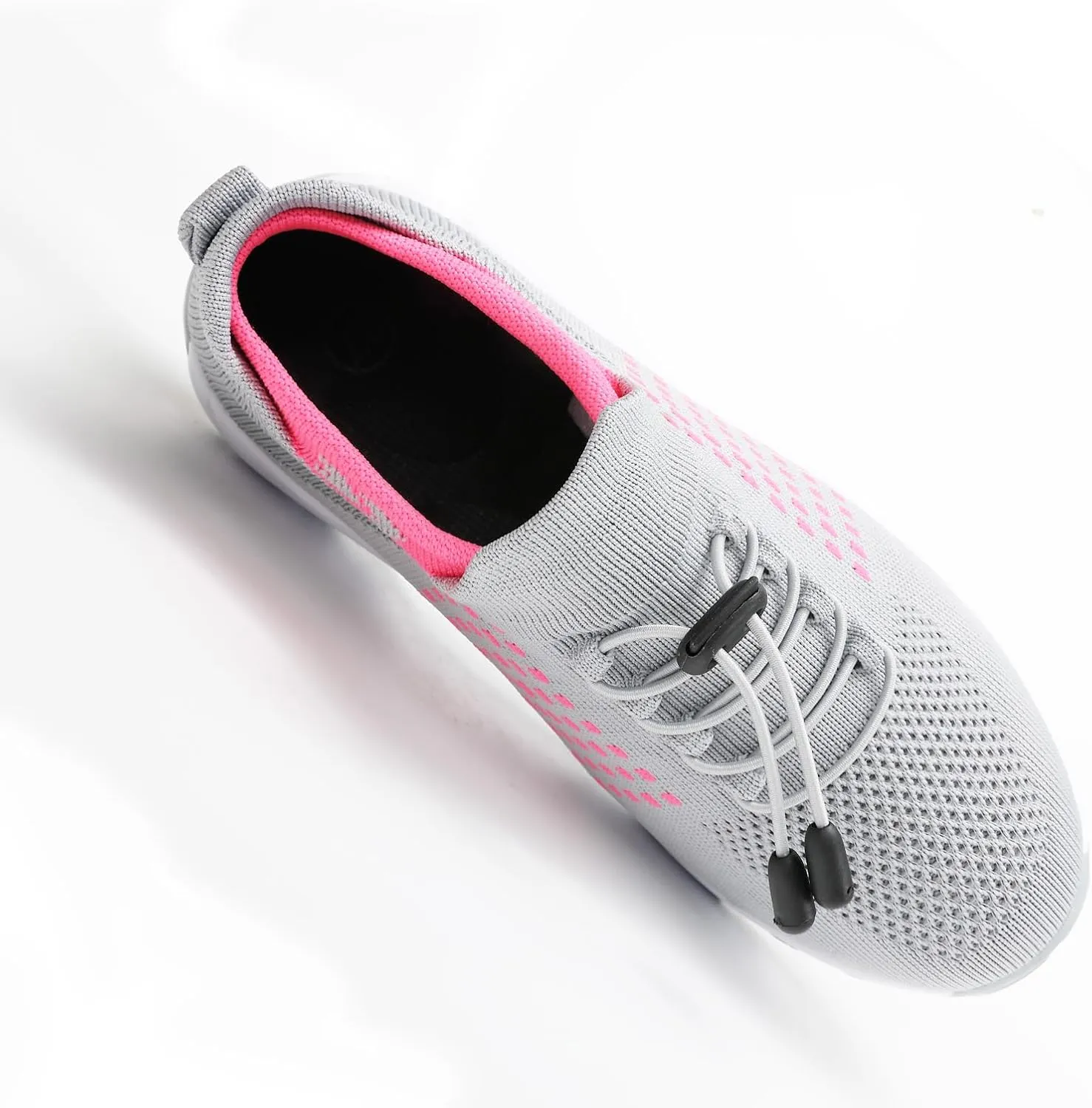 Women Orthopedic Sneakers Slip On for Walking, Breathable Comfortable, Thick Bottom Air Cushion, Non Slip for Gym, Casual Ladies Athletic Shoe