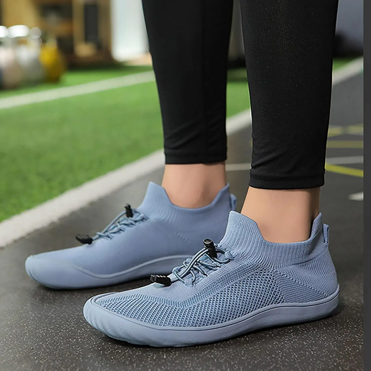 Women Walking Shoes Sock Sneakers Slip-On Breath Non Slip Work Shoes Women Winter Men Casual Shoes White Platform Sneakers White Tennis Shoe Loafers Shoe