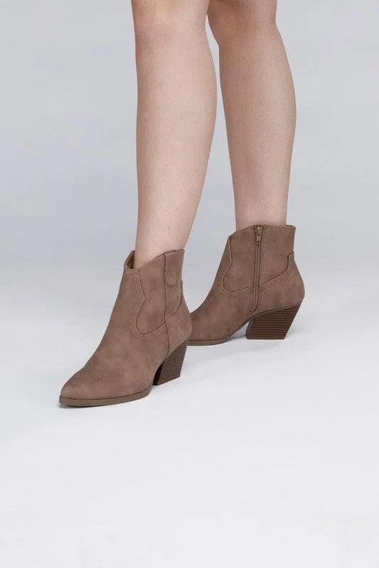 Womens Ankle Boots Abeam Western Booties