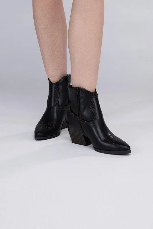 Womens Ankle Boots Abeam Western Booties