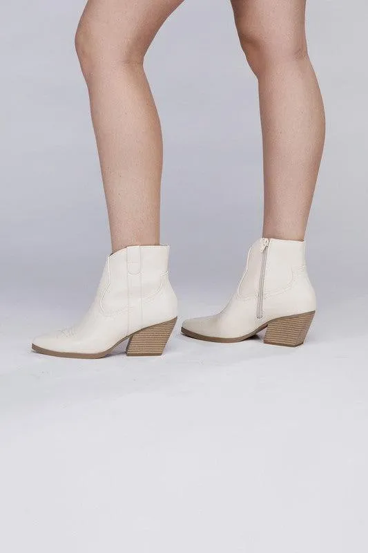 Womens Ankle Boots Abeam Western Booties