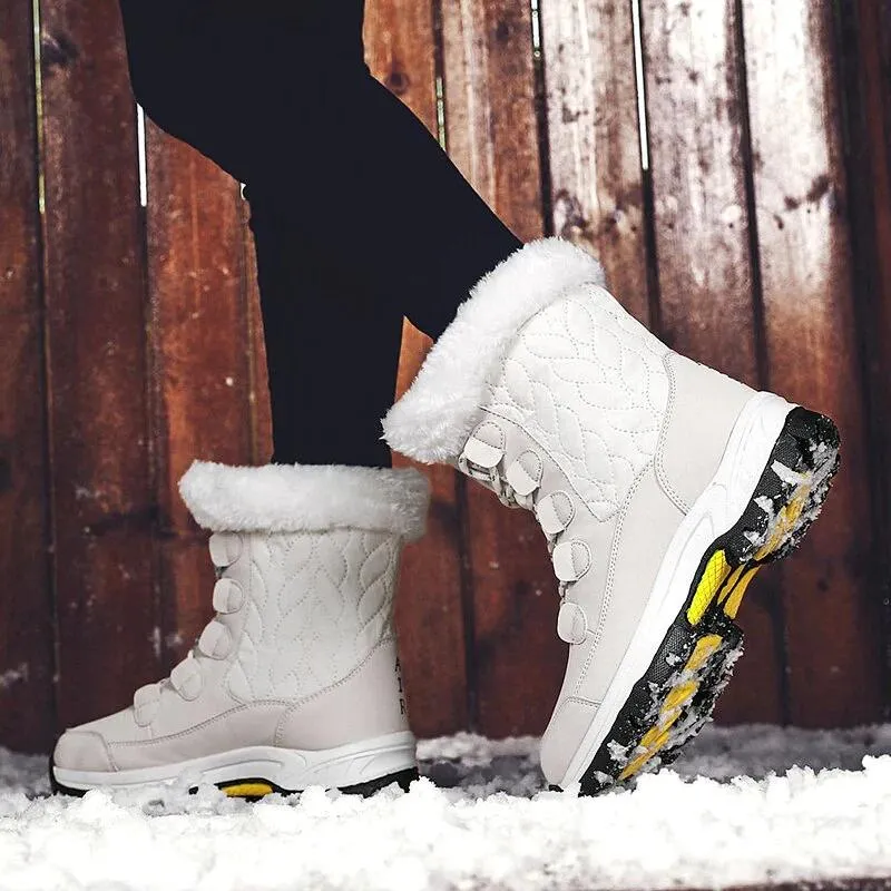 Women's Ankle Boots Warm Snow Boots