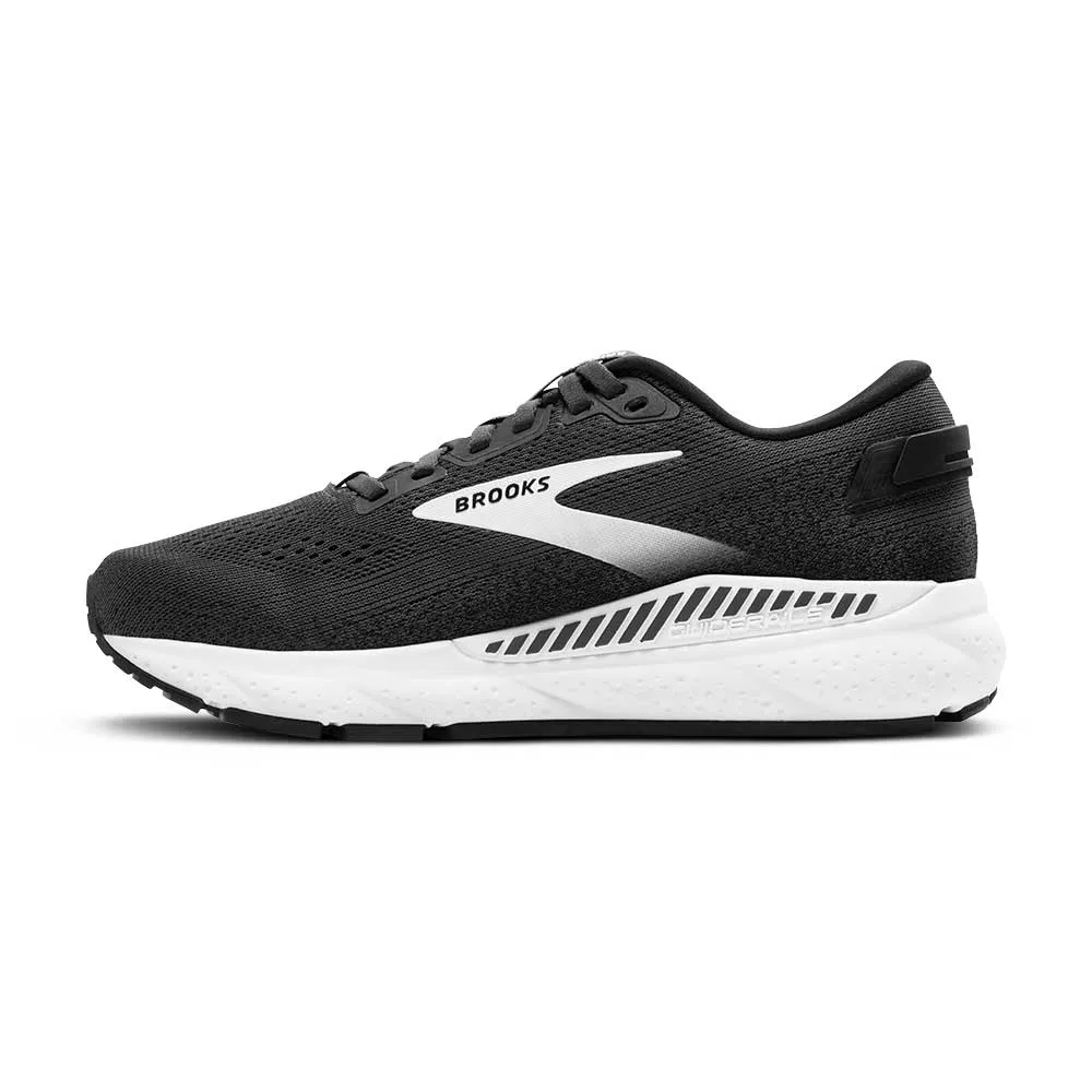 Women's Ariel GTS 24 Running Shoe - Ebony/Black/White - Wide (D)