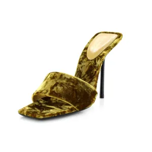 Women's Baliqua Heeled Sandals Velvet 105