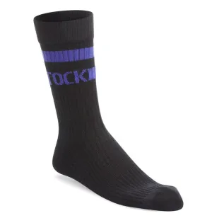 Women's Birkenstock Cotton Crew Stripe Black