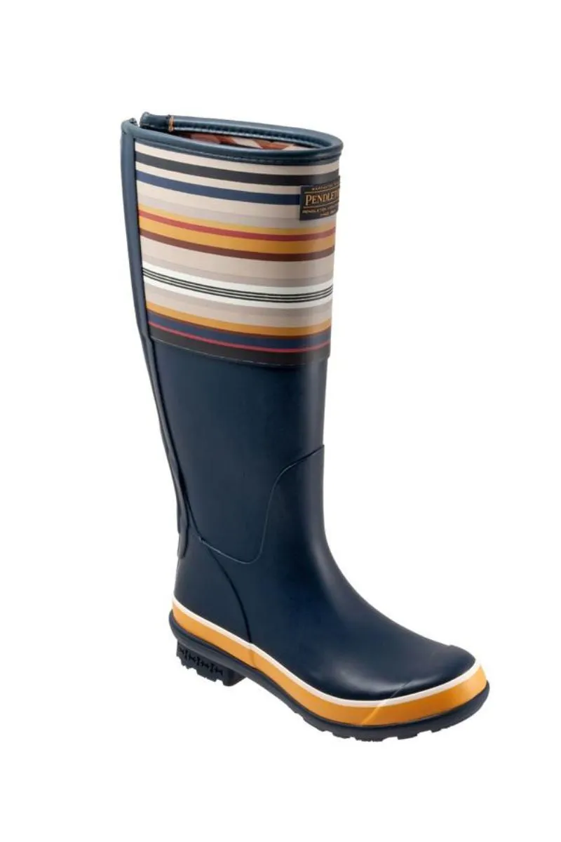 Women's Bridger Stripe Western Tall Rain Boot