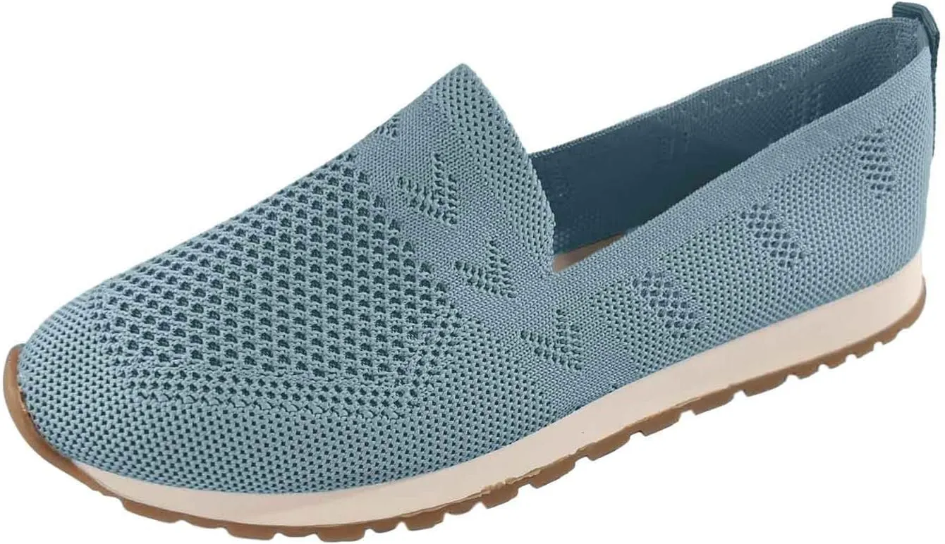 Women's Dress Flat Ballet Low Wedge Women's Slip On Travel Soft Men's Breathable Mesh Casual Light Outdoor Hiking Shoes