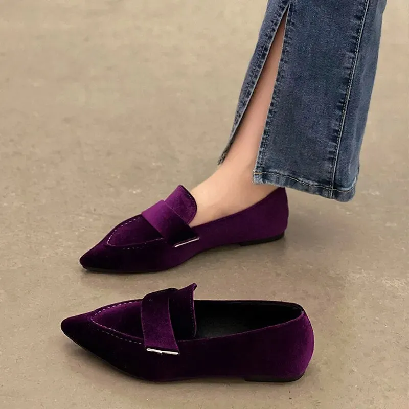 Women's Flat Ballet Dance Pointed Shoes