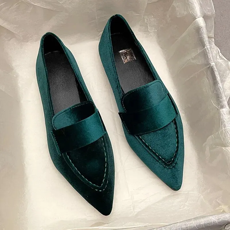 Women's Flat Ballet Dance Pointed Shoes