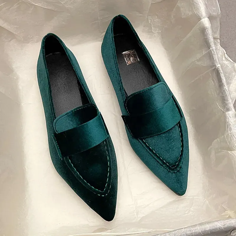 Women's Flat Ballet Dance Pointed Shoes