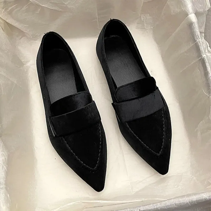 Women's Flat Ballet Dance Pointed Shoes