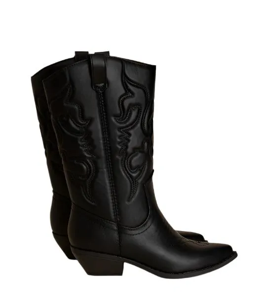 Womens Midcalf Western Boots