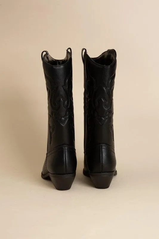 Womens Midcalf Western Boots