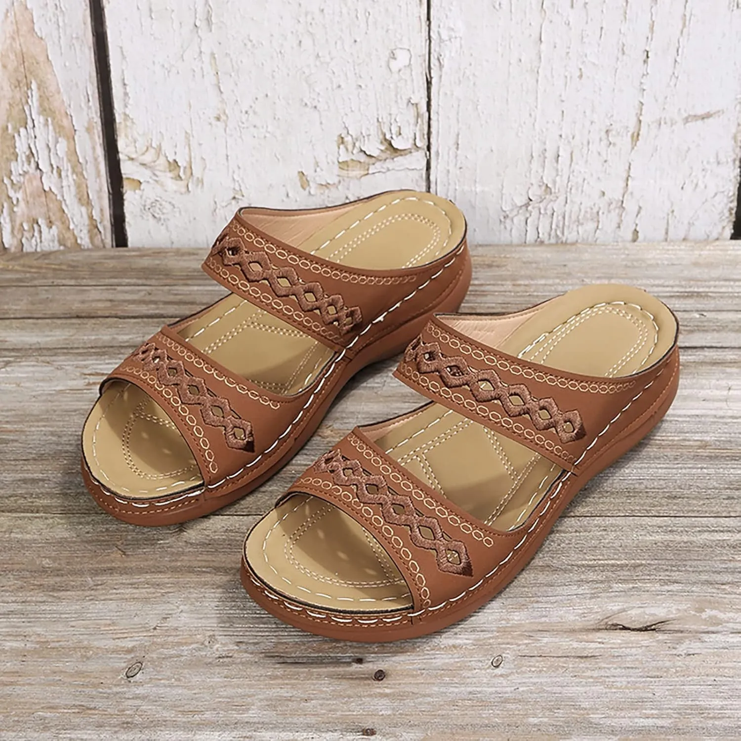 Womens Sandals Orthopedic Support Orthotic Heel Sandals for Women Orthopedic Womens Cushion Sandals Orthotic Ladies Black Wedge Sandals with Arch Support Orthopedic Womens Sandals Wide Width Casual