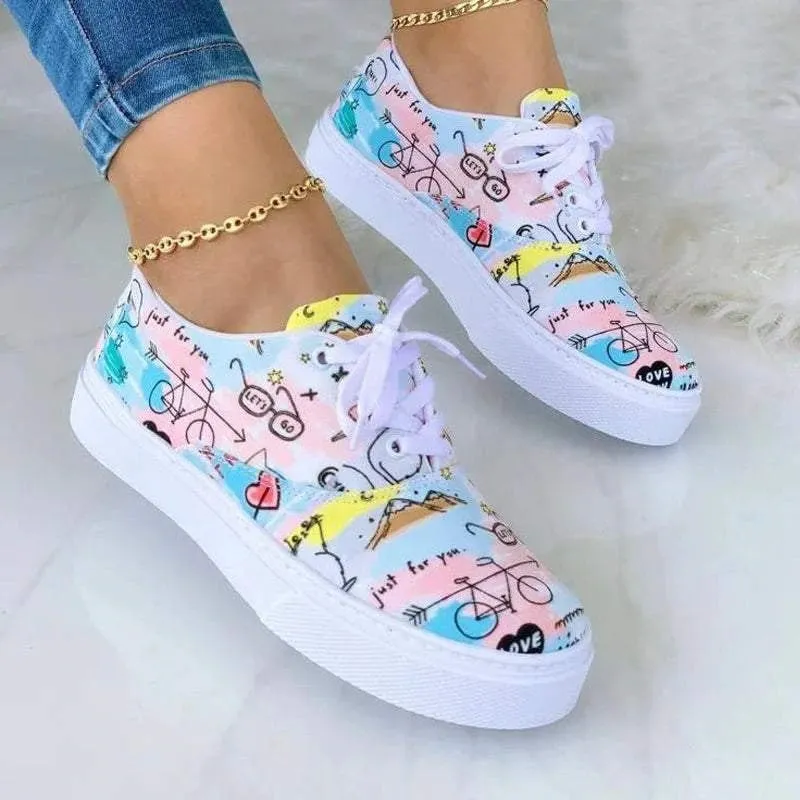 Women's Spring Fashion Canvas Shoes