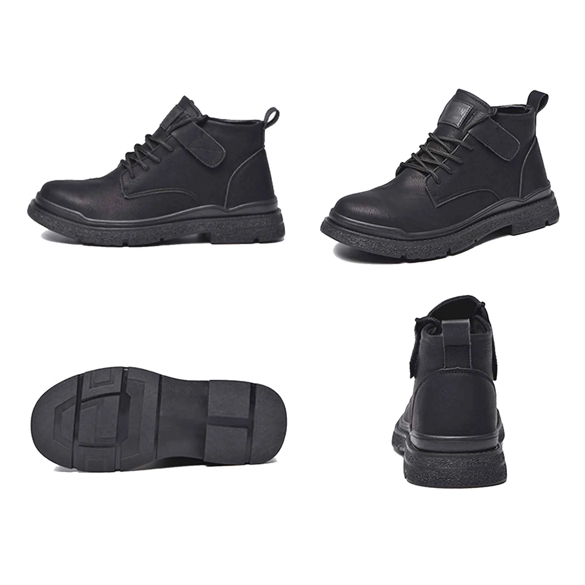 Women's Steel Toe Boots - Adjustable Velcro | B170