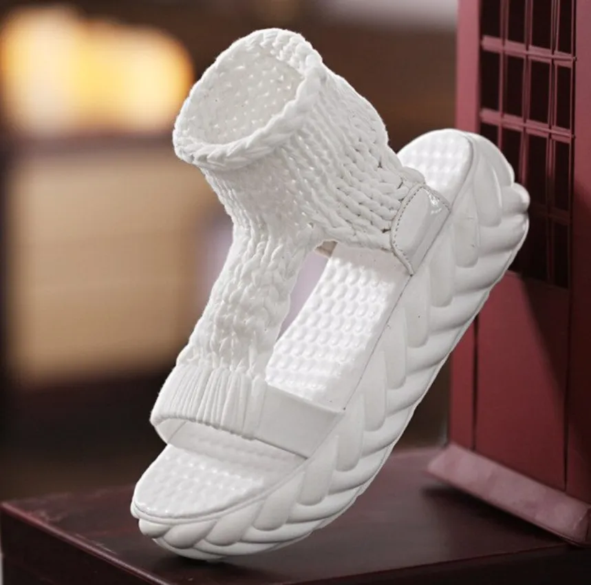 Women's Summer Gladiator Heeled Platform Sandals