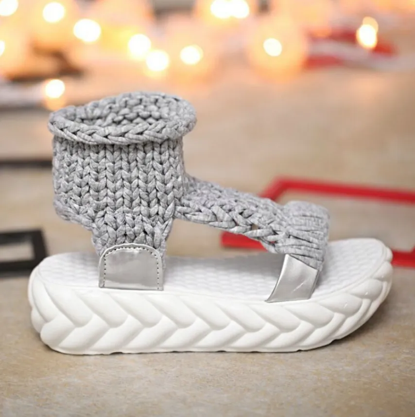 Women's Summer Gladiator Heeled Platform Sandals