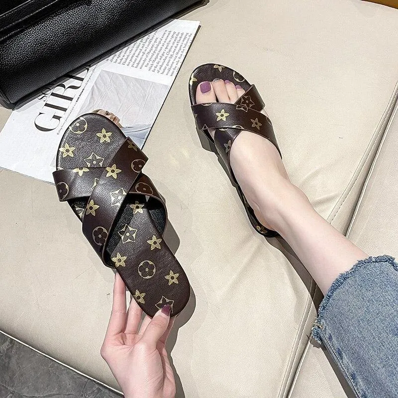 Women's Summer Ligh Weight Cross Sandals
