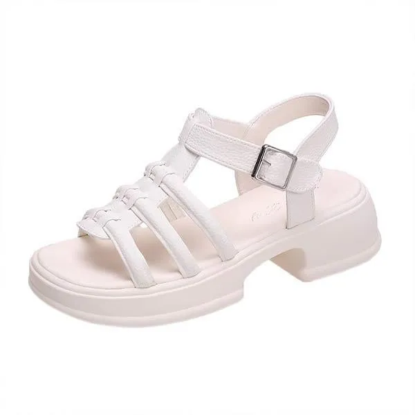 Women's Thick-Soled Roman Sandals 89026494C