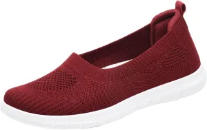 Womens Walking Sneakers Women Lace Up Shoes Flats Casual Shoes Lightweight Work Shoes Breathable Slip Work Trainers