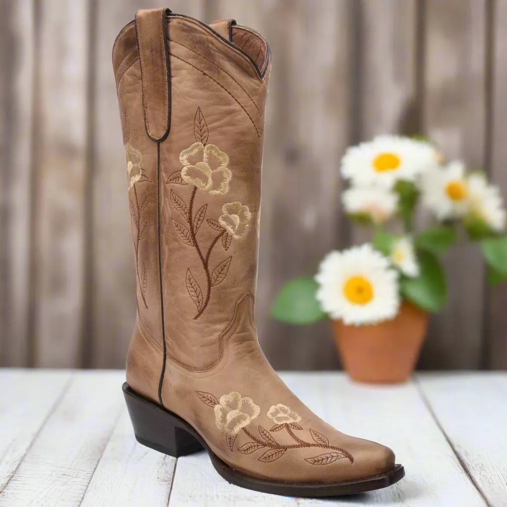 Women's Western Boots - NA-WD0566-468