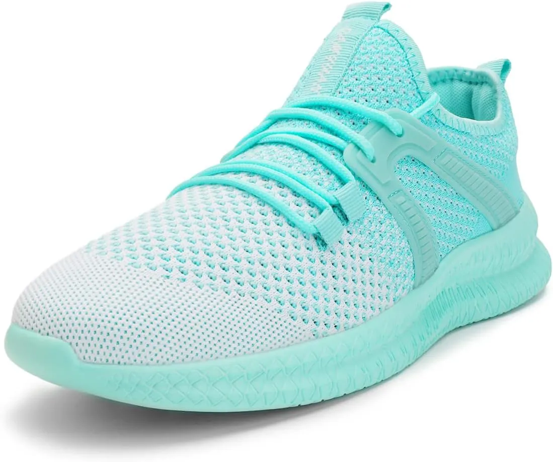 WYGRQBN Mens Tennis Gym Shoes Running Lightweight Breathable Shoes Casual Sneakers