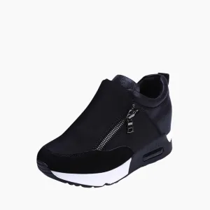 Zip Closure, Height Increasing : Casual Shoes for Women